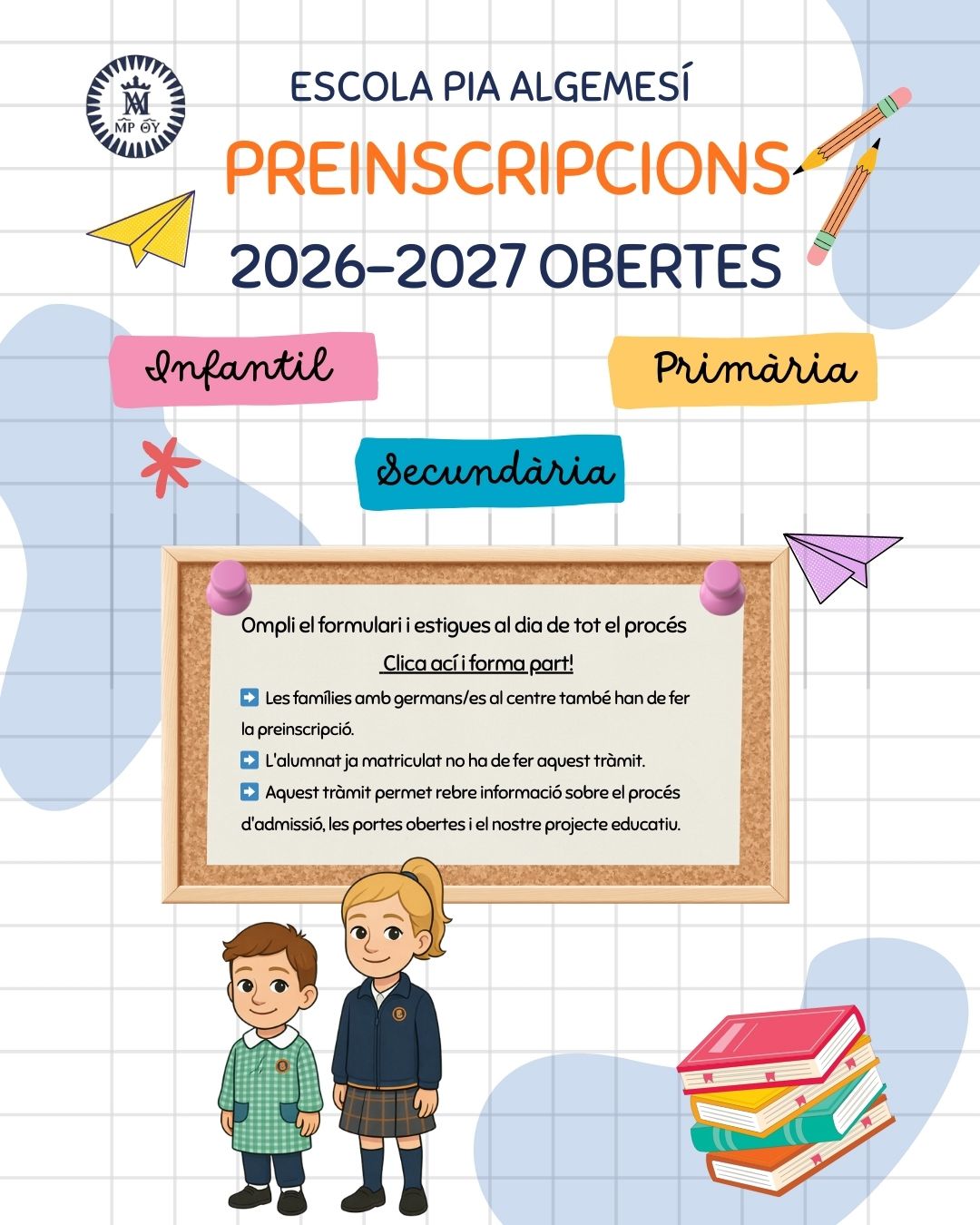  Preinscripcions per al curs que ve